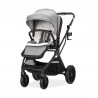 D. cărucior GLORY 2IN1 GRI+ADAPTORE CU COș PENTRU NOU - 10021822506