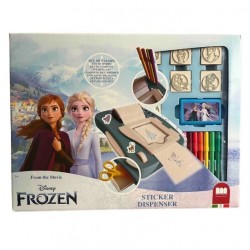 SET CREATIV MULTIPPRIMARE „FROZEN 2” CU MAȘINĂ DE ETICILETE ȘI ACCESORII - MP8981 - MP8981 - view 1