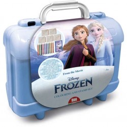 VALIZĂ CREATIVĂ MULTIPPRINT „FROZEN 2” CU ACCESORII DE COLORARE ȘI 5 IMPRIMURI - MP42981 - MP42981 - view 1