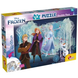 PUZZLE, LISCIANI, REGATUL ÎNGHEȚAT, PUZZLE DOUĂ FEȚE 24 PIECI - LI99481 - LI99481 - view 1