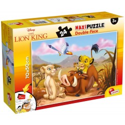 PUZZLE, LISCIANI, REGELE LEUL, PUZZLE DUBLE FACE 24 BUC. - LI74105 - LI74105 - view 1