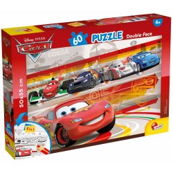 PUZZLE, LISCIANI, THE CARS, PUZZLE DUBLĂ 60 BUCĂȚI - LI47925 - LI47925 - view 1