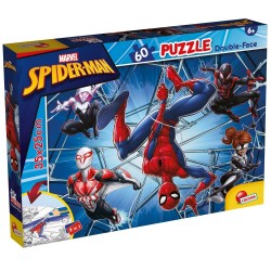 PUZZLE, LISCIANI, SPIDER-MAN, PUZZLE CU DOUĂ FEȚE 60 BUCE - LI99634 - LI99634 - view 1