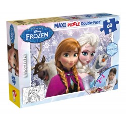 PUZZLE, LISCIANI, REGATUL ÎNGHEȚAT, SISTERS FOREVER, PUZZLE DUBLE FACE 60 BUC. - LI46881 - LI46881 - view 1