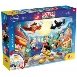 PUZZLE, LISCIANI, MICKEY MOUSE, DETECTIVE, PUZZLE DUPĂ FETE 108 BUCĂȚI - LI48021 - LI48021 - view 1