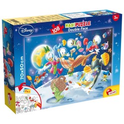 PUZZLE, LISCIANI, MICKEY MOUSE, ÎN SPAȚIU, PUZZLE DUPĂ FEȚE 108 BUCĂȚI - LI48298 - LI48298 - view 1