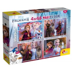 PUZZLE, LISCIANI, REGATUL ÎNGHEȚAT, PUZZLE DUBLE FACE 4 X 48 BUC. - LI86603 - LI86603 - view 1