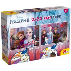 PUZZLE, LISCIANI, REGATUL ÎNGHEȚAT, PUZZLE DUBLE FACE 2 X 24 BUC. - LI86580 - LI86580 - view 1