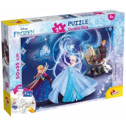 PUZZLE, LISCIANI, REGATUL ÎNGHEȚAT, PUZZLE DUBLE FACE 24 BUCĂȚI - LI74006 - LI74006 - view 1