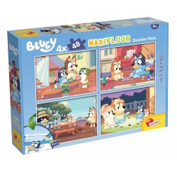 PUZZLE, LISCIANI, ALBASTRU, PUZZLE DUBLE FACE 2 X 48 BUC. - LI100354 - LI100354 - view 1
