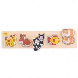PUZZLE DE ANIMALE DIN LEMN... - BB016 - view 2