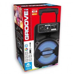 Преносима тонколона iDance с LED светлини и микрофон, Groove119 - GROOVE 119 - view 7
                  