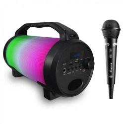 KARAOKE BLUETOOTH DIFUZOR IDANCE CU MICROFON, NEGRU - CYCLONE400(BK) - CYCLONE400(BK) - view 1