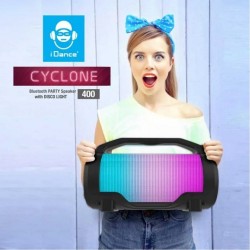 Караоке Bluetooth тонколона iDance с микрофон, черна - CYCLONE400(BK) - view 6
                  