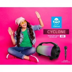 Караоке Bluetooth тонколона iDance с микрофон, черна - CYCLONE400(BK) - view 8
                  