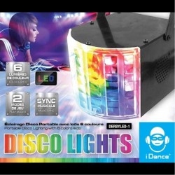 LAMPA LED DISCO IDANCE... - DERBYLED - view 2