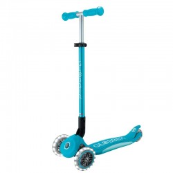 ELITE LIGHTS SCOOTER PLIANT CU ROȚI DE ILUMINARE - AQUA - 439-605-3 - 439-605-3 - view 1