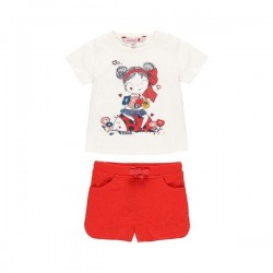 SET BOBOLI CU TRIUC MÂNECĂ SCURTĂ ȘI PANTALONI SCURT - 232119-1111 - 232119-1111 - view 1