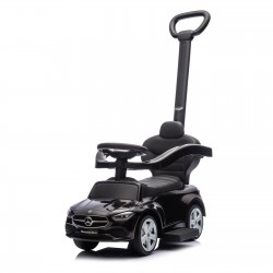 Музикална кола за яздене с дръжка MERCEDES BENZ C-CLASS черна - ROCMB02503BK - view 1
                  