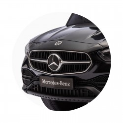 Музикална кола за яздене с дръжка MERCEDES BENZ C-CLASS черна - ROCMB02503BK - view 9
                  