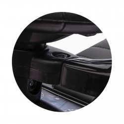 Музикална кола за яздене с дръжка MERCEDES BENZ C-CLASS черна - ROCMB02503BK - view 13
                  
