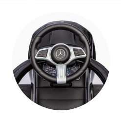 Музикална кола за яздене с дръжка MERCEDES BENZ C-CLASS черна - ROCMB02503BK - view 21
                  