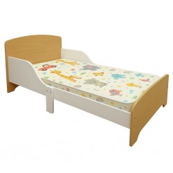 PAT COPII LEMN CU PROTECTIE SI CADRU SALTEA 140/70 CM - GINGER HOME - TF11170 - TF11170 - view 1
