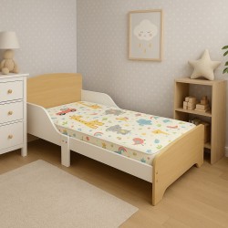 Детско Дървено Легло със Защита и Подматрачна Рамка 140/70 см – GINGER HOME - TF11170 - view 9
                  