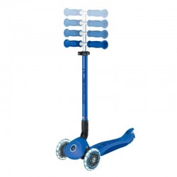 Детска сгъваема тротинетка с родителски контрол 5в1 Globber Go Up Deluxe Flash Lights, тъмно синя - 748-600 - view 4
                  