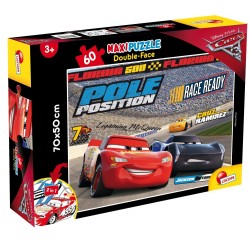 PUZZLE, LISCIANI, CARS 3, CHALLENGE, PUZZLE DUBLE FACE 60 BUC. - LI64007 - LI64007 - view 1