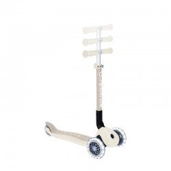 Сгъваема еко тротинетка с 3 колела GLOBBER JUNIOR FOLDABLE LIGHTS ECO - цвят кокос - 692-566-2 - view 4
                  