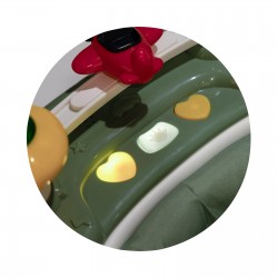 Детска проходилка Chipolino Little Explorer зелена - PRLE02502BA - view 13
                  