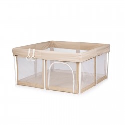 Кошара за игра Vibe 120/120,сгъваема,беж - KOIVI0252BE - view 1