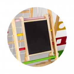 Детска дървена катерушка и гимнастически център Chipolino 7в1 - WTARSL02503 - view 6
                  