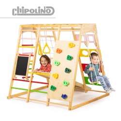 Детска дървена катерушка и гимнастически център Chipolino 7в1 - WTARSL02503 - view 15
                  