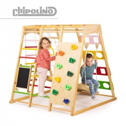 Детска дървена катерушка и гимнастически център Chipolino 7в1 - WTARSL02503 - view 18
                  