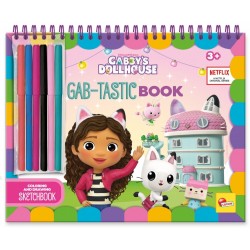 Творчески комплект, Lisciani, Gabby′s dollhouse, Книжка с активности, Gab-tastic - LI13027 - view 1