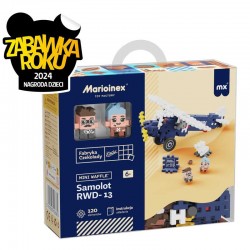 Мини вафлен конструктор Marioinex "Самолет RWD-13", 120 части - 906 385 - view 1