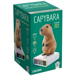 Дигитален будилник с осветление, Lisciani, Rainy Days, Приятел Капибара - LI113576 - view 1