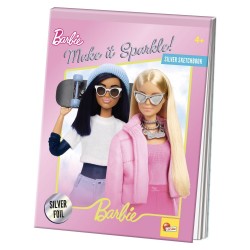 Творчески комплект, Lisciani, Barbie, Книжка за оцветяване с холографски ефект - LI13201 - view 1