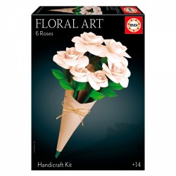Пъзел 3D, Educa, Флорално изкуство, Бели рози - EDU20395 - view 1