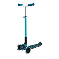 Сгъваема тротинетка за деца над 4 години GLOBBER ACE LIGHTS, синя - 667-100 - view 1