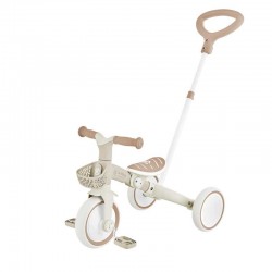 Триколка с родителски контрол 3 в 1 GLOBBER LEARNING TRIKE PLUS ECOLOGIC, бежова - 738-466 - view 1