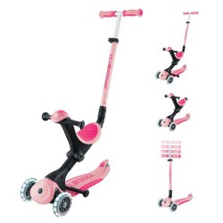 Тротинетка с родителски контрол GLOBBER GO UP DELUXE LIGHTS, пастелно розова - 646-710-2 - view 3
                  