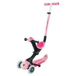 Тротинетка с родителски контрол GLOBBER GO UP DELUXE LIGHTS, пастелно розова - 646-710-2 - view 4
                  
