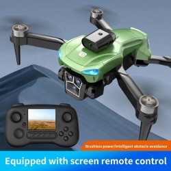 Сгъваем дрон с HD камера, WiFi предаване в реално време, зелен - CRPT003766-G - view 1