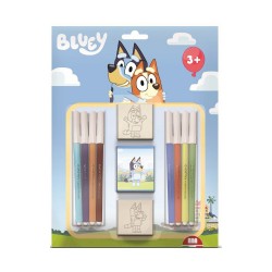 Multiprint Комплект Bluey, с 2 печата и 8 флумастера - 6605330281 - view 1