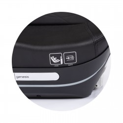 Седалка за кола Chipolino I-SIZE с ISOFIX и термо контрол Genesis Smart черно - SDKGES02601NO - view 9
                  