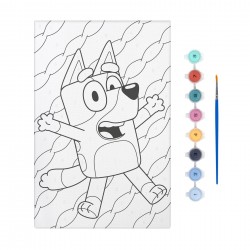 Moxy Платно за оцветяване по номера Bluey, с четка и 8 боички - 6605330304 - view 3
                  