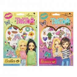 Moxy Комплект татуировки Besties, асорти, 48 броя - 6606210120 - view 1